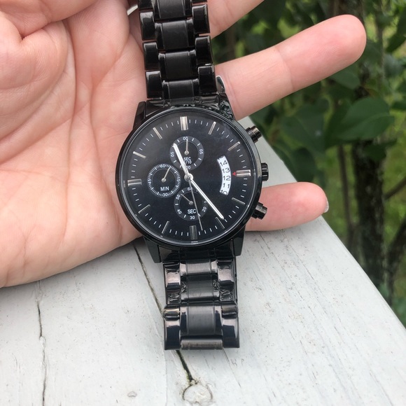 NEW-Men’s Stainless Steel Watch- great gift for the firefighter in your life. - Picture 7 of 15